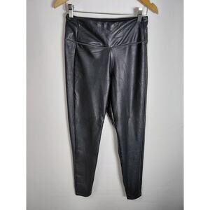 Athleta Black Leggings Women Solid Knit Size S